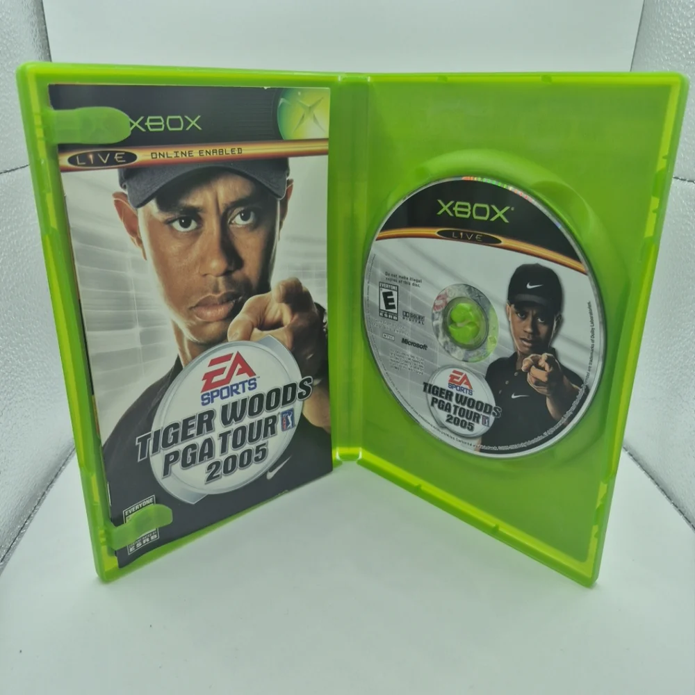 Tiger Woods PGA Tour 2005 - Microsoft Xbox - CIB